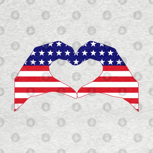 We Heart U.S.A. Patriot Series by Village Values